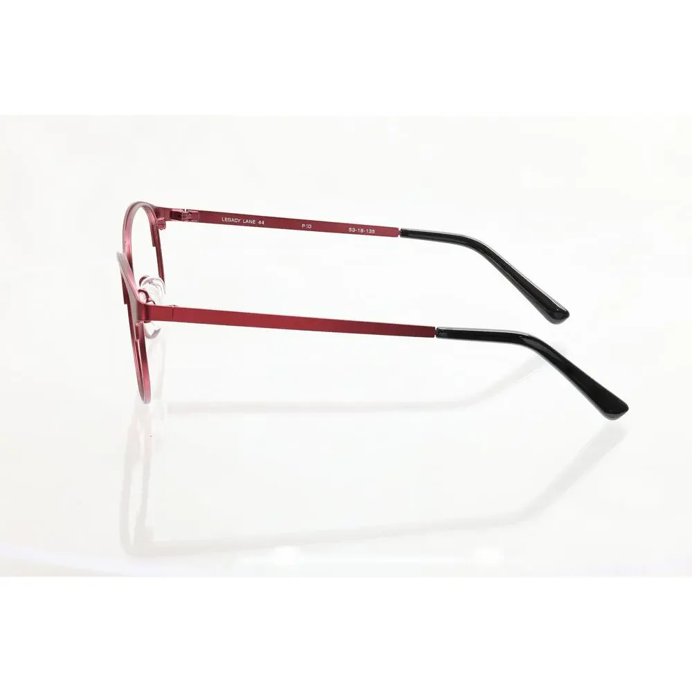 Legacy Lane 44 53-18-135mm RED Eyeglass FRAMES ONLY - VERY GOOD CONDITION